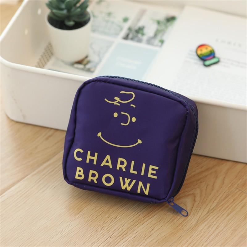 Cute Cinnamoroll Travel Menstrual Pad Storage Bag