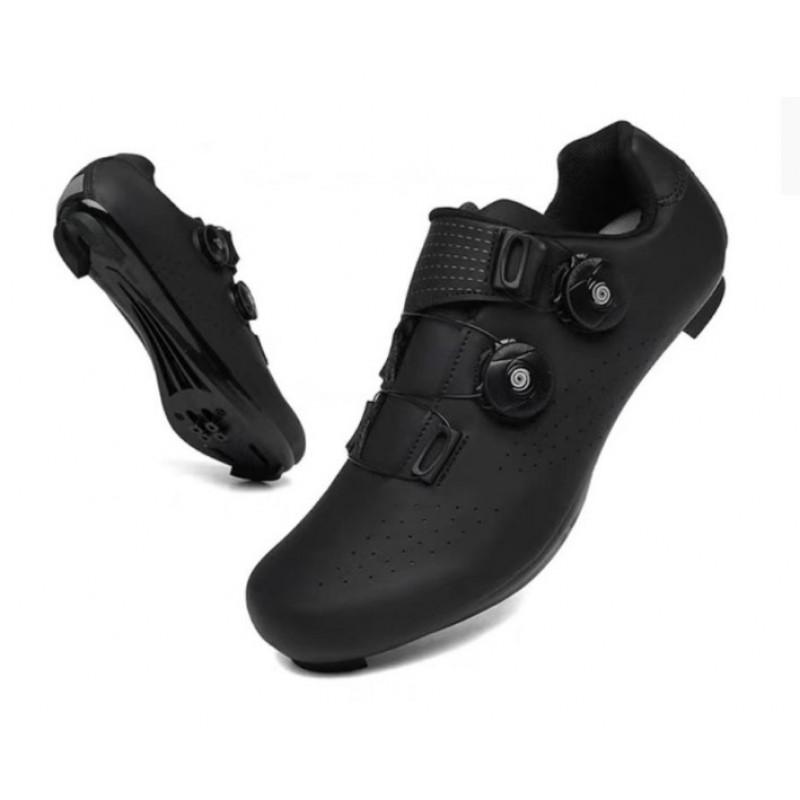 Scarpe da Ciclismo Uomo Donna Con Compatibilità Tacchette Strada MTB Bici Traspiranti Suola Rigida Calzature Performance