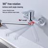 Larsd 180° Rotatable Wall-Mounted Kitchen Faucet