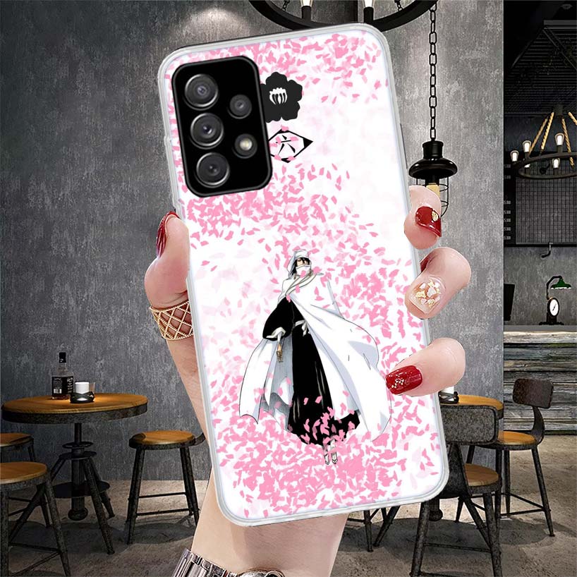 Bleach Kuchiki Byakuya Weiche Handyhülle Für Samsung Galaxy A12 A22 A32 A52 A72 A02S A51 A50S A71 A70 A31 A20S Note 20 Ultra S10 A