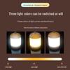 New Portable LED Night Light: Dual-Color Touch-Control, USB Rechargeable, Outdoor Camping Light