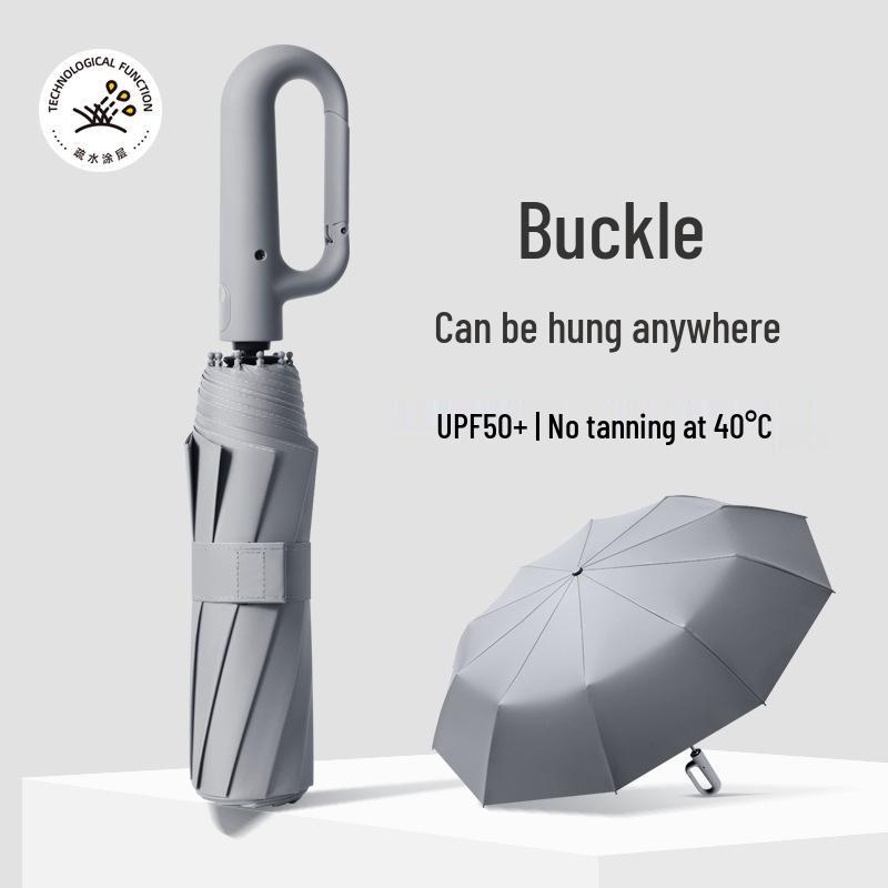 Large Automatic Dual-Use Umbrella: Sunshade & Rain Protection with Custom Logo