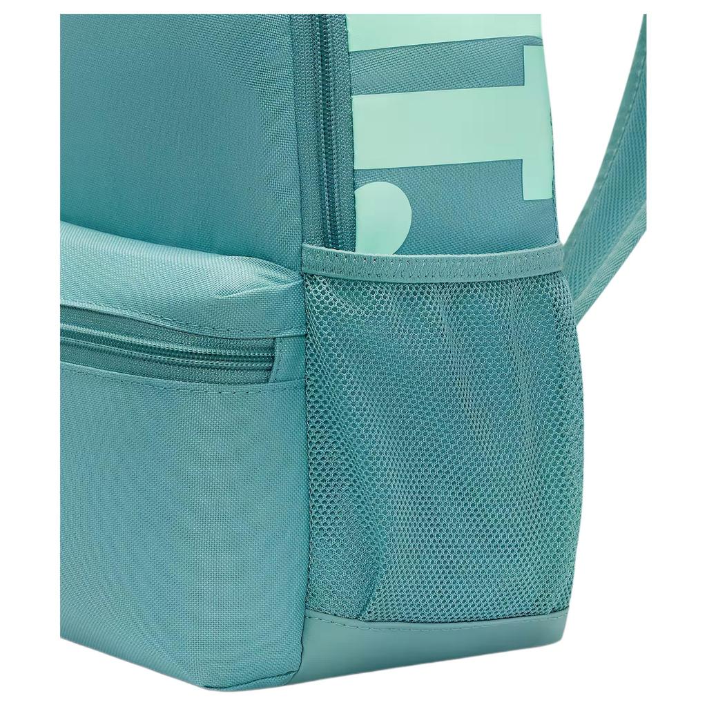 Nike Brasilia JDI 9L Large Logo Design Fabric Backpack Unisex Backpack Cannon-Gray Foam-Mint DR6091018