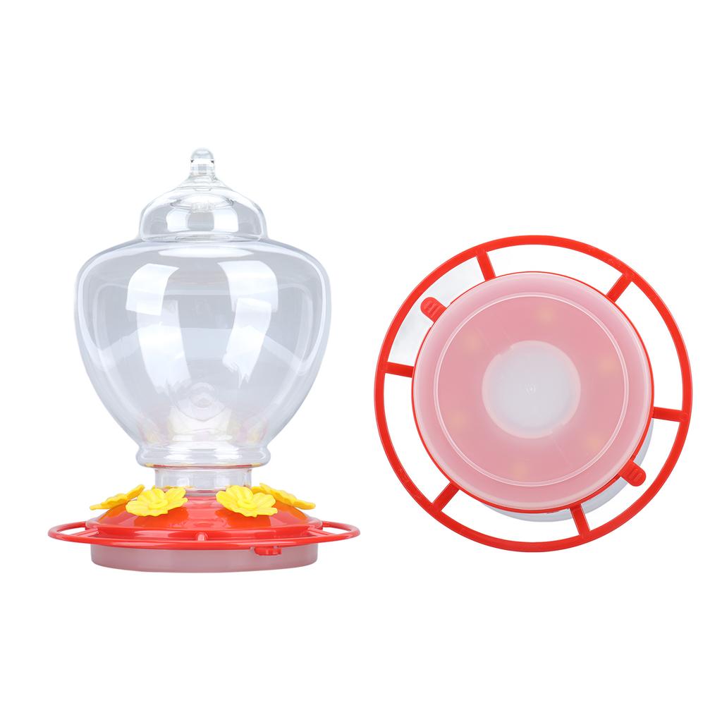 Bird Feeder Outdoor Hanging Bird Water Feeder with Wide Mouth Reservoir and Removable Base for