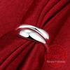 Water Drop 925 Sterling Silver Rings for Women Bijoux, Cute Opening Adjustable Ring Anillos De Plata 925 Anel Feminino Jewelry