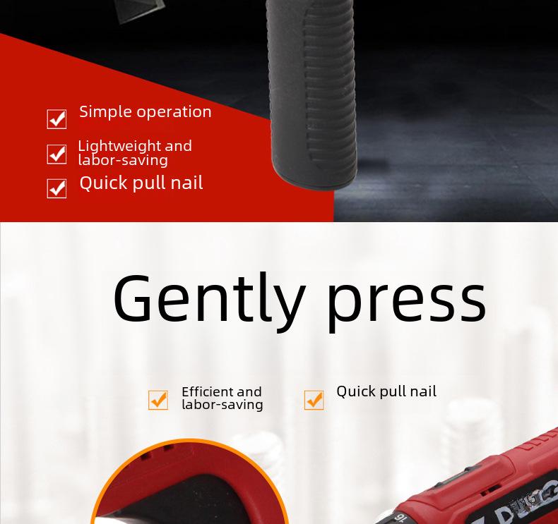 Adaptor pistol electric cu acumulator pentru piulițe nituibile și accesorii pentru scule de nituit