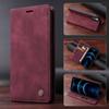 Vintage Leather Flip Case for Samsung Galaxy A15 A54 A34 A24 A14 A05S A32 A22 A23 A73 A53 A52S A71 A51 M32 5G M22 Lommebokkortspor Bokstativdeksel