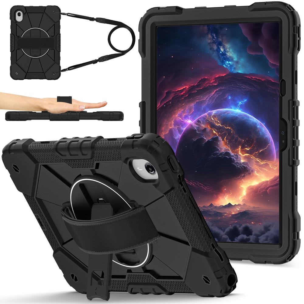 Silicone+PC Tablet Cases for 11'' Lenovo IDEA TAB/Tab M11/XiaoXin Pad 11 2025 Case 331FC/335FC/330FU Cover Rotate Stand Shell