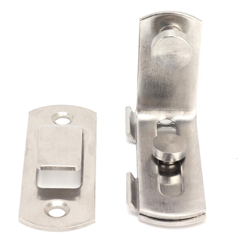 90 Degree Angle Barn Door Latch Buckle Stainless Steel Sliding Door Hardware Accessory