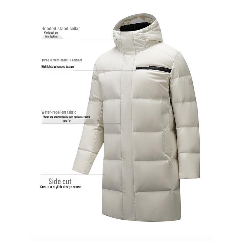 ANTA Six-Degree Core Hooded Down Jacket