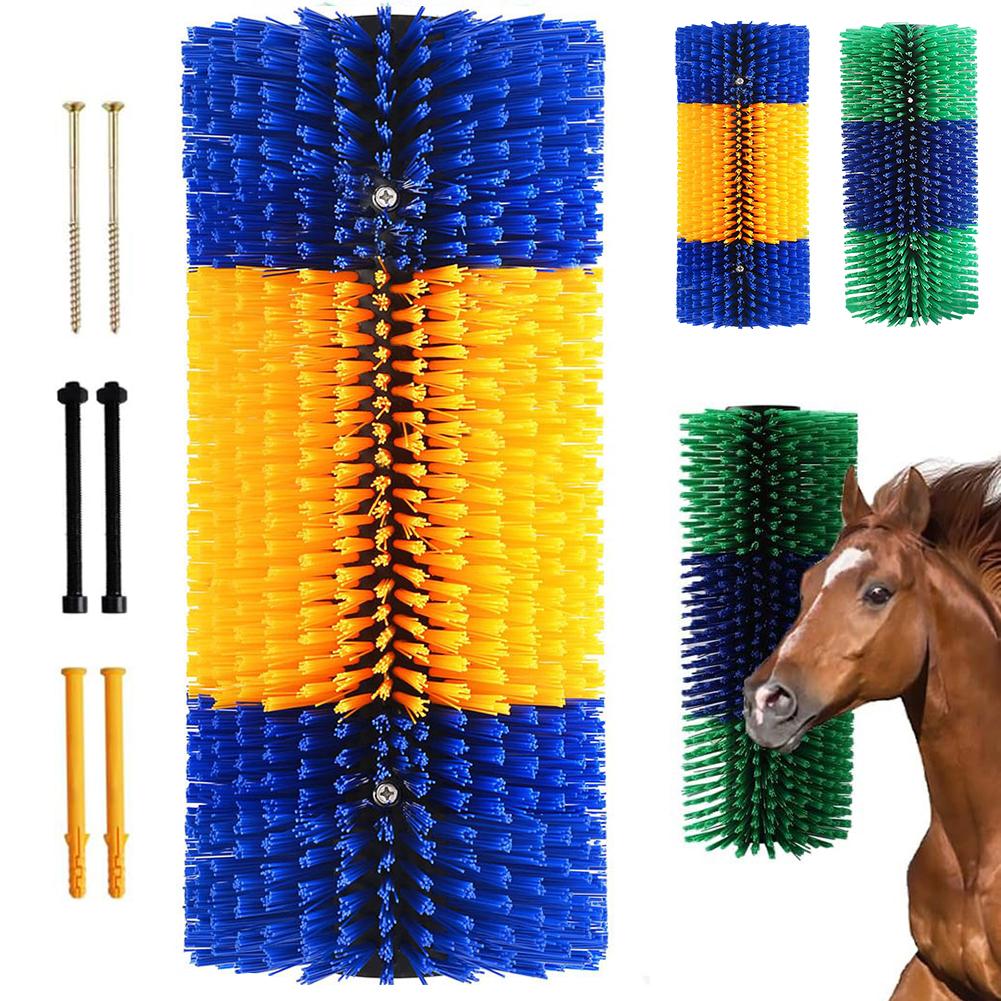 Livestock Scratch Brush Cow Horse Goat Livestock Brush Livestock Scratching Brush Suitable for Livestock Horse Cattle Sheep Pig