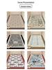 Retro American Non-Slip Wear-Resistant Leather Entrance Mat