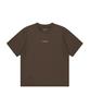 Ausdoeoboiseu Technol-Ov™ Ov Stretch Logo Tee (Brown)