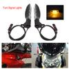 Pair of Motorcycle Turn Signal LED Lights Kit Direction Indicator Lamp for F800 Front