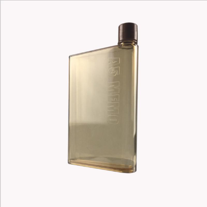 

Модная спортивная плоская бумажная бутылка для воды, портативная герметичная чашка для ноутбука для кемпинга и велоспорта 420ml