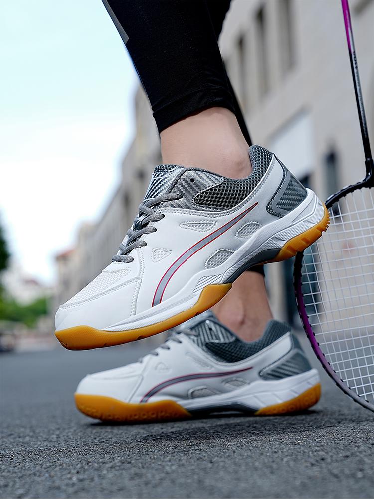 Badminton Shoes For Men And Women  New Tennis Training Wear-Resistant Breathable Lightweight Casual Outdoor Sports Shoes