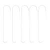 5Pieces Big Eye Curved Beading Needle Stainless Steel Bead Spinner Needle for Beaing Jewelry Making Art Craft Project