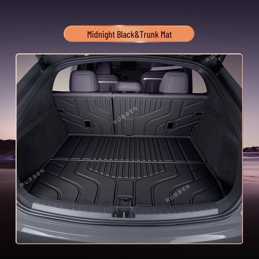 Custom TPE Floor and Trunk Mats for Leapmotor C10 - Interior Modification Accessories