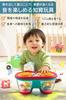 TENGEE Musical Instrument Educational Toy Drum - Popular Ranking - 8-Color Rotating Light, 10 Melodies, 8 Instrumental Sound Effects - Perfect for Gir