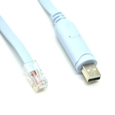 Extension Line RS232 Console Cable 8P8C Connector RJ45 Console Cable  Laptop Computer