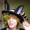 Knitting Witch Hat Costume for Women Men Teenagers for Party Decorations Crocheted Wizard Cap