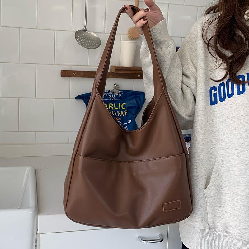 Fashion Tote Bag Large Capacity Casual Shoulder Bag Women's Commuting Handbag College Student
