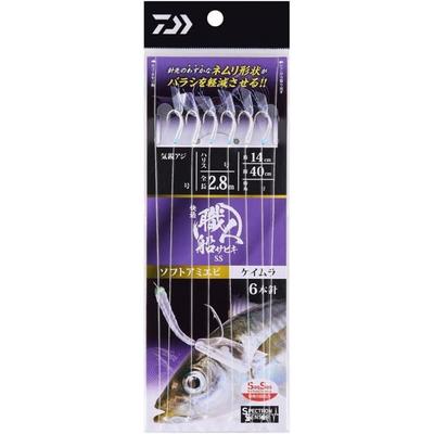 Daiwa Daiwa  Comfort Craftsman Ship Sabiki Ss 6 Soft Prawns Harris 14 Keimura Various 9 2