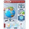 Magnetic Levitation 3D Globe for Students - Large Size, Ideal for Elementary & Junior High School