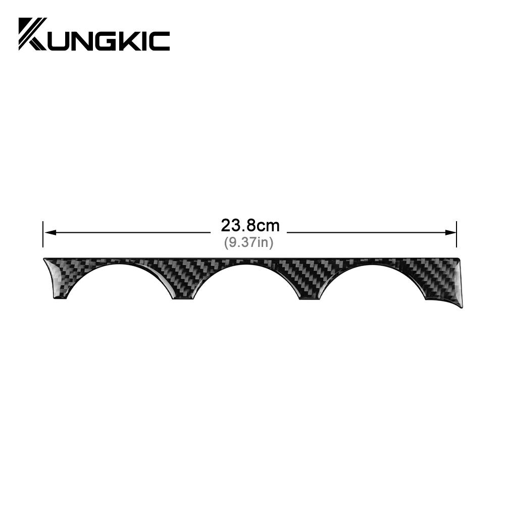 Real Soft Carbon Fiber Sticker For Subaru ZD8 BRZ Toyota ZN8 GR86 2021 2022 2023 2024 2025 2026 AC Interior Trim Panel RHD LHD