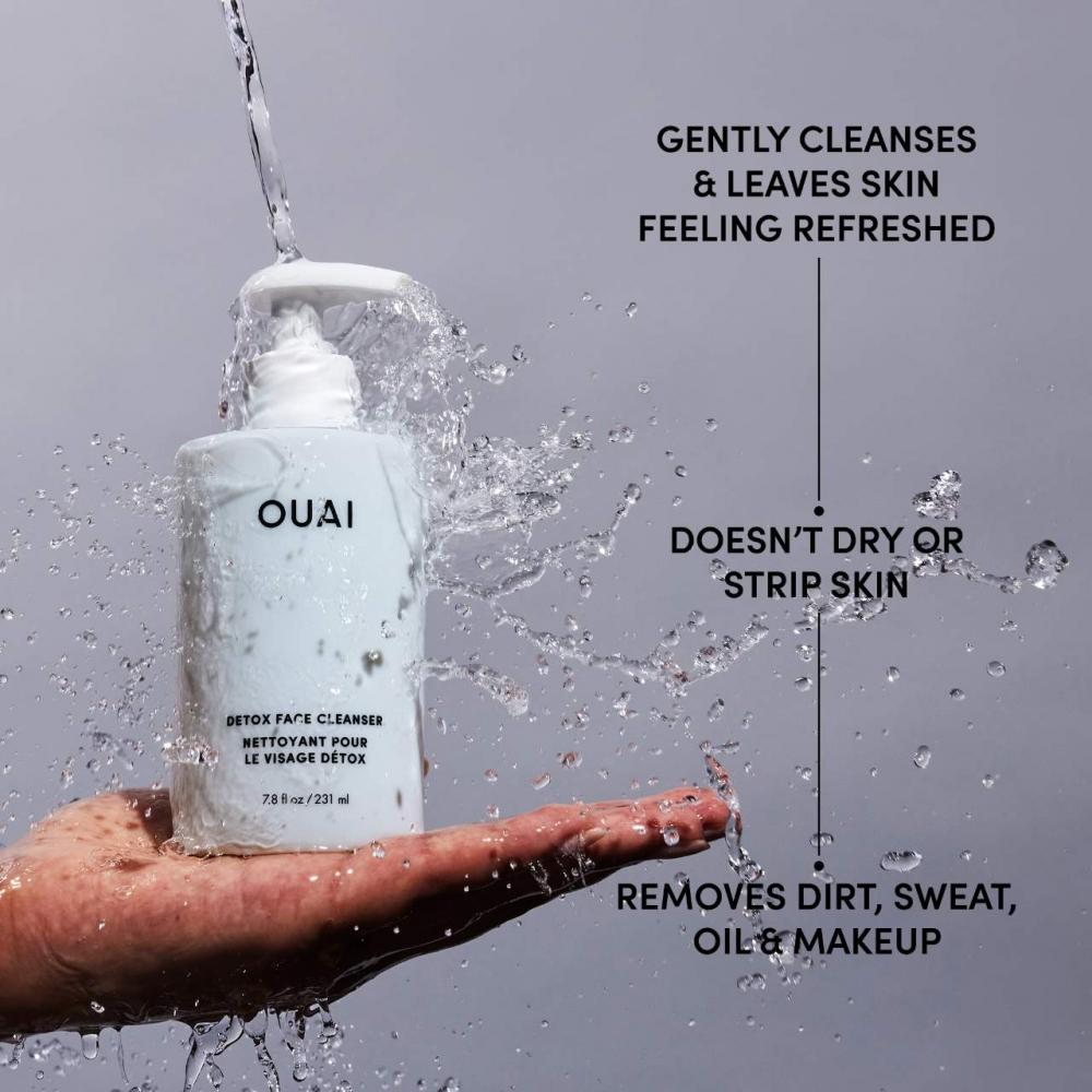 Ouai Detox Face Cleanser 7.8 Oz   231 Ml