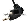 40cm EU Standard 2-Pin Male/Female Plug Cord, One-to-Two Extension, Pure Copper, Two-Core, 0.75mm²