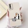 For Oppo A55 4G Case CPH2325 Silicone Cute Cat Fashion Butterfly Flowers Love Painted Cover For Oppo A55 4G Phone Case
