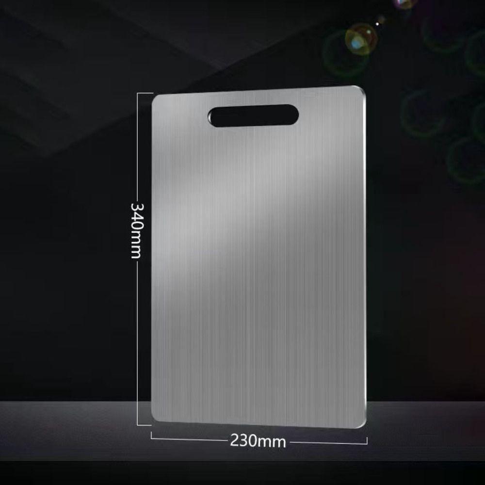 Stainless Steel Chopping Board Thickened Antibacterial and Mildew-proof Cutting Board Kitchen Accessories Double Sided