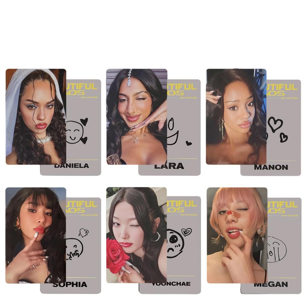 Akcesoria peryferyjne Girl Group Peryferia Girl Group 6 szt. Karta peryferyjna