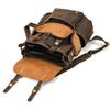 Explosive Men'S Leather Backpack, Leather Backpack, Large Capacity Flip Cover, Student Schoolbag, Men'S And Women'S Travel Bag