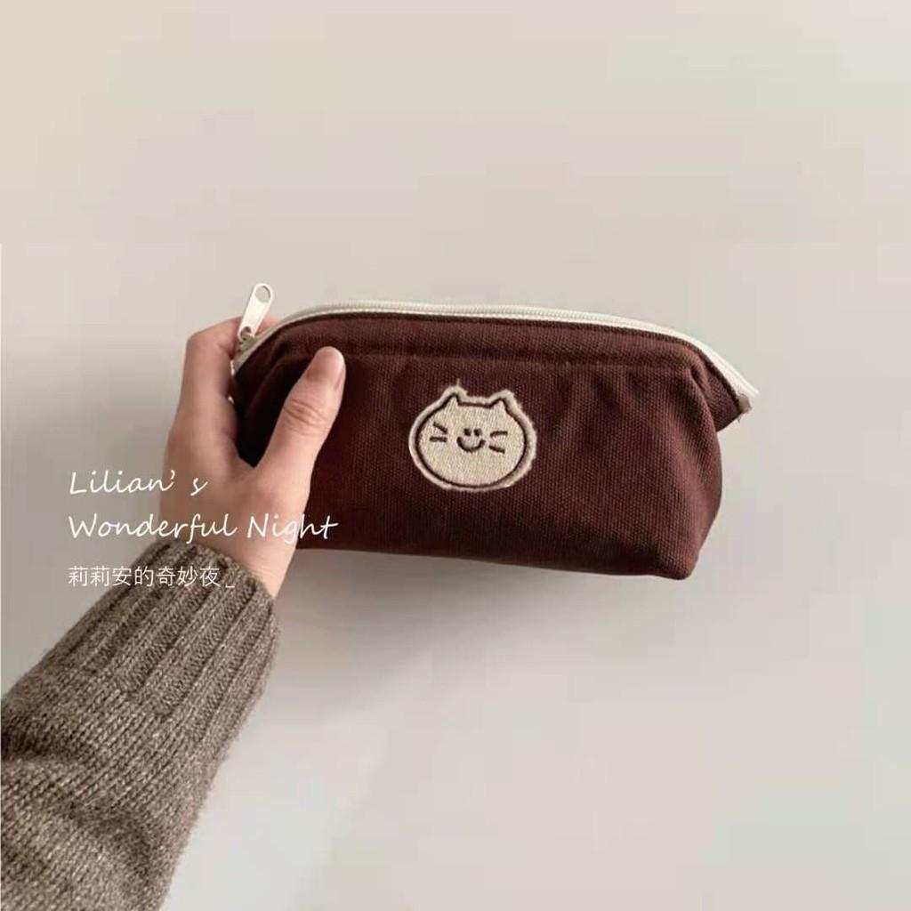 Large Cat Capacity And Dog Pen Bag Fashion Casual Simple Cute Bag Stationery
