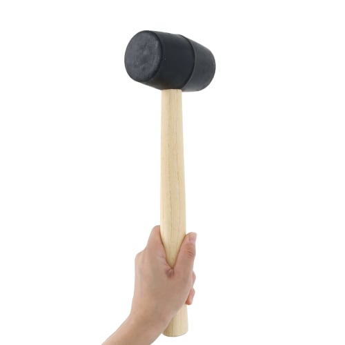 Takagi M&M Rubber Hammer Wooden Handle Black 1P