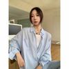 ICH MODE Women's Linen Long-Sleeve Sun Protection Shirt