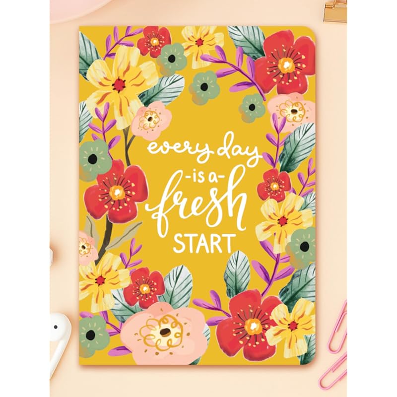Doodle A5 Undated Planner Notebook 160 Pages (12-Month Planner + Notes), Soft Cover Journal With 80 Gsm Paper Motivati
