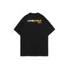 Li Ning Sports Basketball Collection T Shirts Men's Black Crew Neck Moderate Straight Fit AHSP961-2