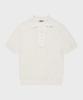 FALLETT Curly Collar Knit Ivory