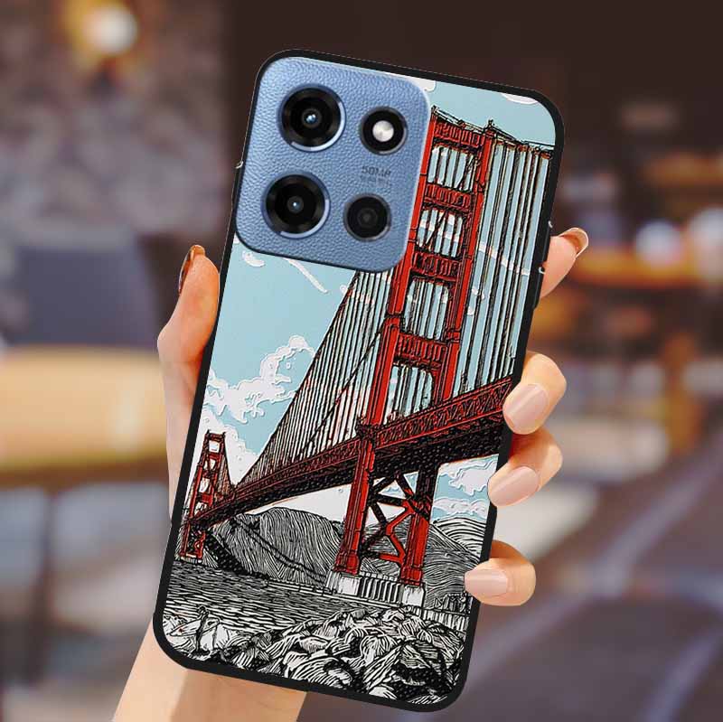 For Motorola G 5G 2025 Phone Case Bumper Soft TPU Silicone Back Cover 3D Flower Emboss Shell For Motorola Moto G 5G Fundas Coque