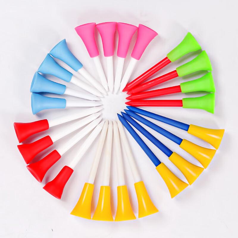 Fengyi Double-Layer Rubber Golf Tees (100-pack)