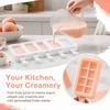 Grid Pattern Ice Bar Maker Square Ice Lolly Mold Portable DIY Ice Cream Mold  Summer Dessert