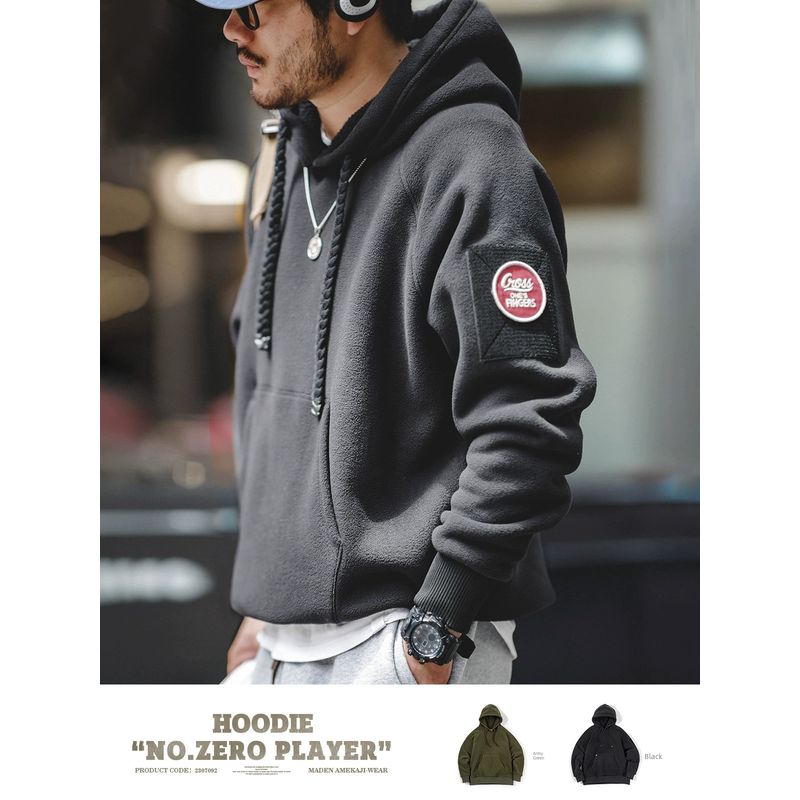 Madden Casual Easiest for Match Thick Fleece Autumn Workwear