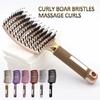 Hair Women 1pcsdetangle Hairbrush Brush Massage Comb Anti Klit Brushy Haarborstel Scalp Curly Combing Brushes Hairdressing Tools