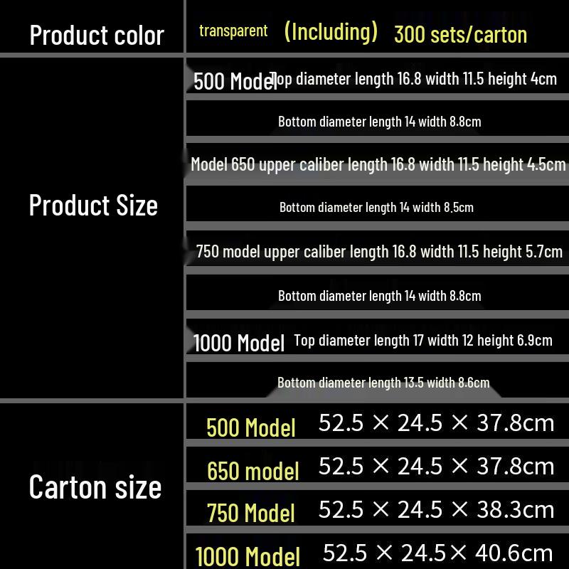 Commercial Disposable Rectangular Plastic Meal Boxes with Lids