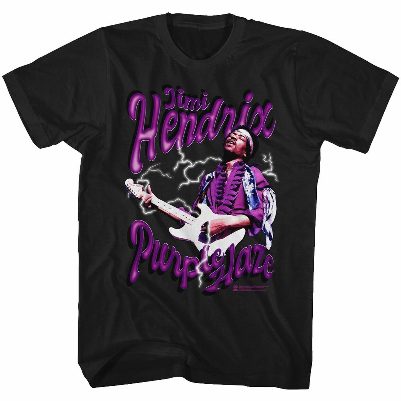 Взрослая футболка Jimi Hendrix Hazy Black S