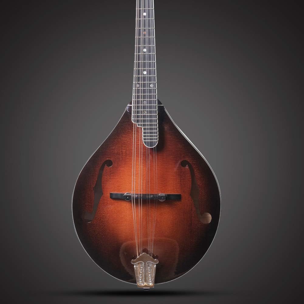 Dilwe Mandolin Bridge, Adjustable Ebony Bridge Mandolin Instrument DIY Repair Parts