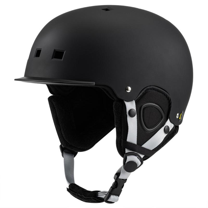 Winter Ski Helmet With Brim Snowboarding Skiing Adults Unisex EPS ABS Half Safety Gear